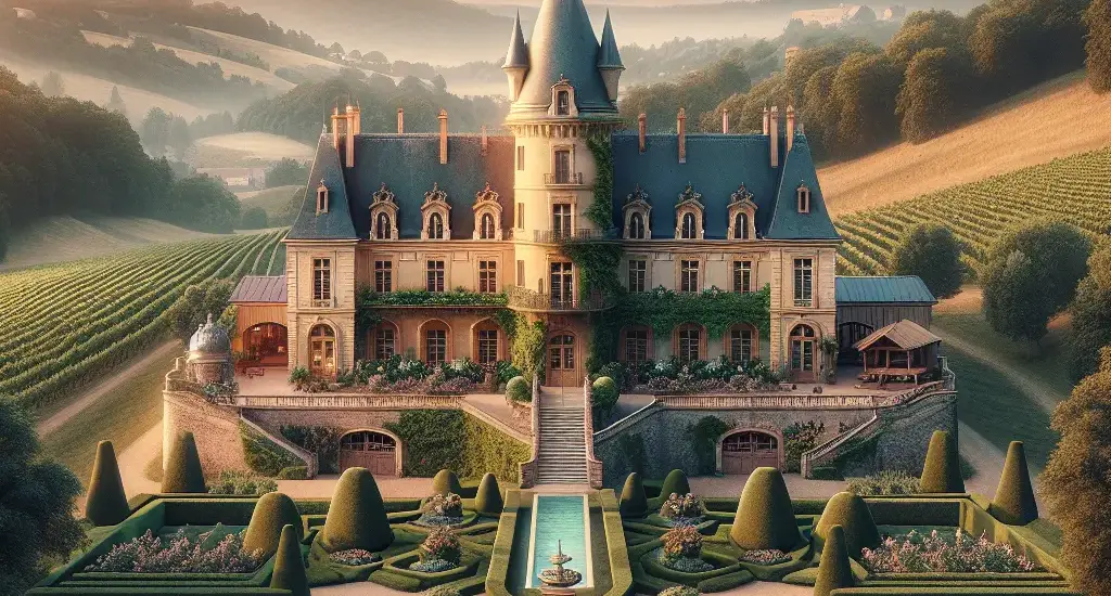 Tag på slotsophold tæt på Lyon