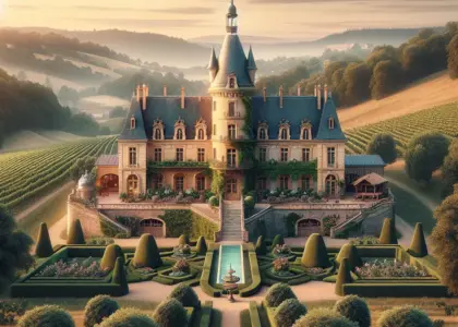 Tag på slotsophold tæt på Lyon